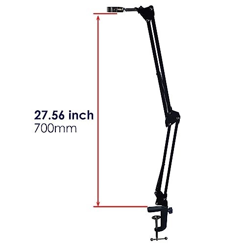 48MP 4K Digital Camera Microscope with HDMI USB, C Mount Lens & Ring Stand for R