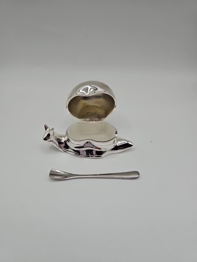 Wm.A.Rodgers Silver Saltcellar Snail New In Box
