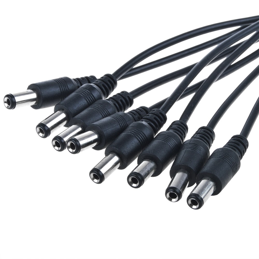 DC 12V 6A Power Supply Adapter +8 Split Power Cable for CCTV Security Camera DVR
