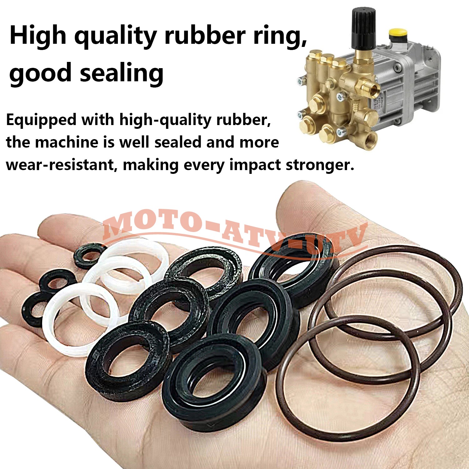 34262 Seal Rebuild Kit For Cat Pump 66DX 6DX Pressure Washer Pump Model 6DX35G1I