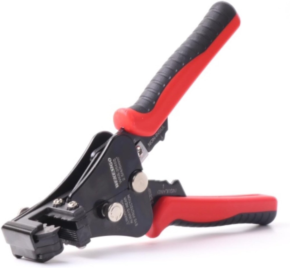 3 in 1 Adjustable Wire Stripper Tool, Automatic Solar Cable Stripper/Cutter for