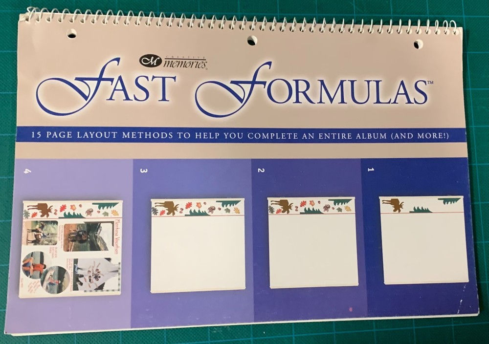 Creative Memories Five Fast Formulas Books