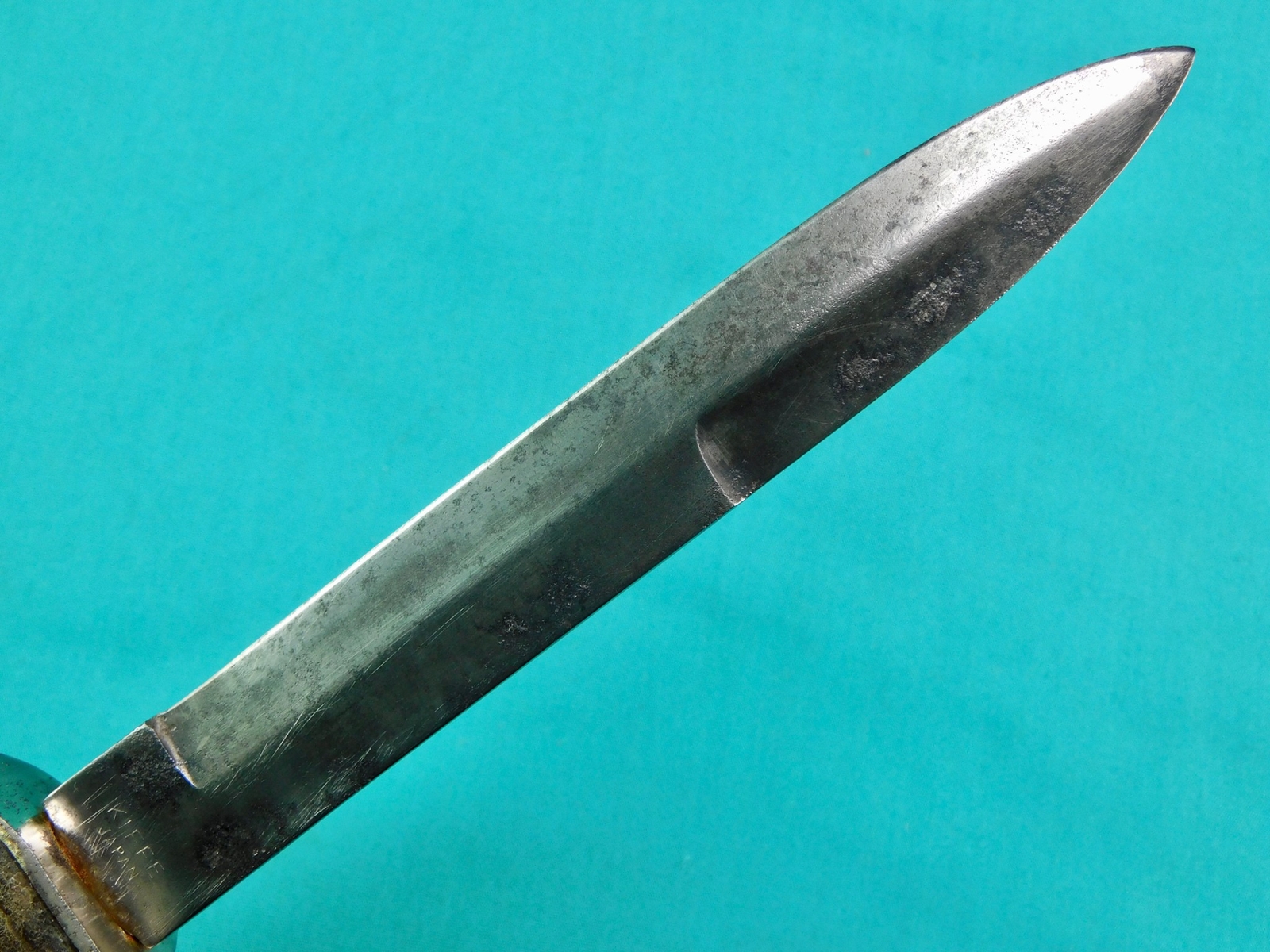 Vintage WW2 Japan Made Fighting Knife w/ Sheath