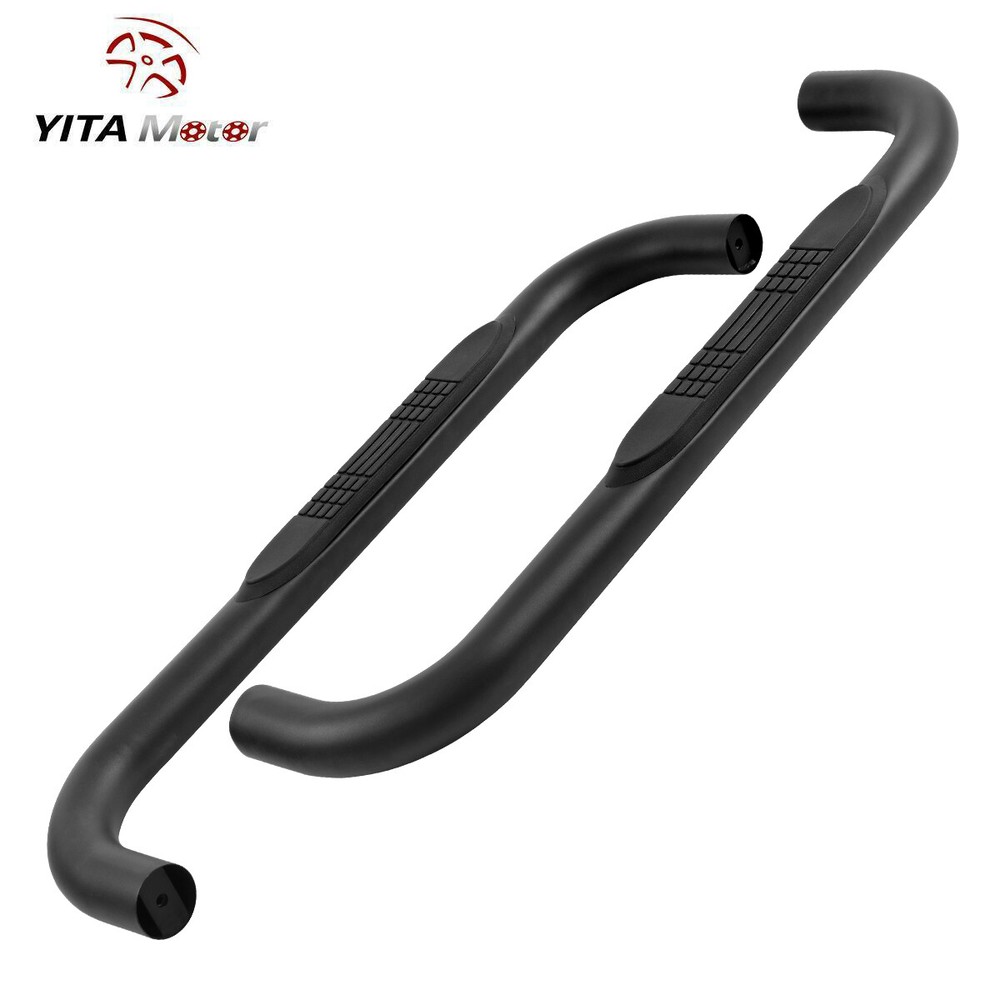 for 99-18 Chevy Silverado 1500 Regular Cab 3" Nerf Bars Running Boards Side Step
