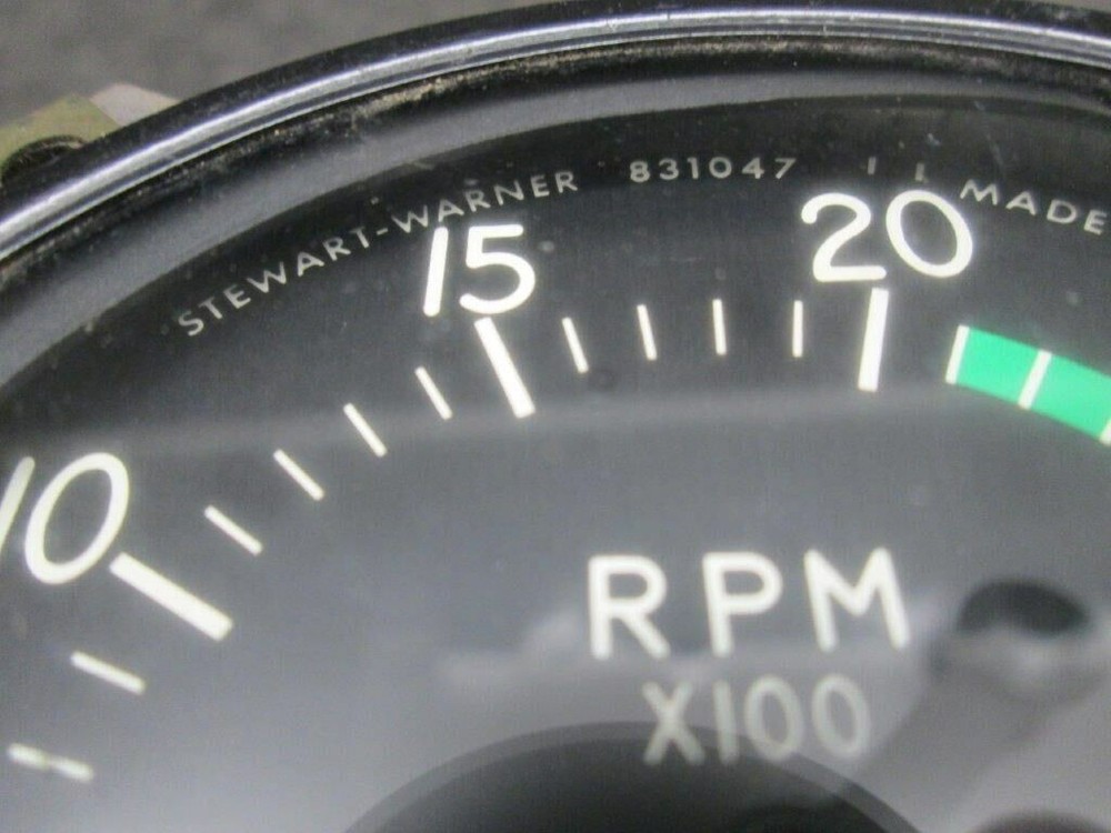 831047 Stewart Warner Tachometer