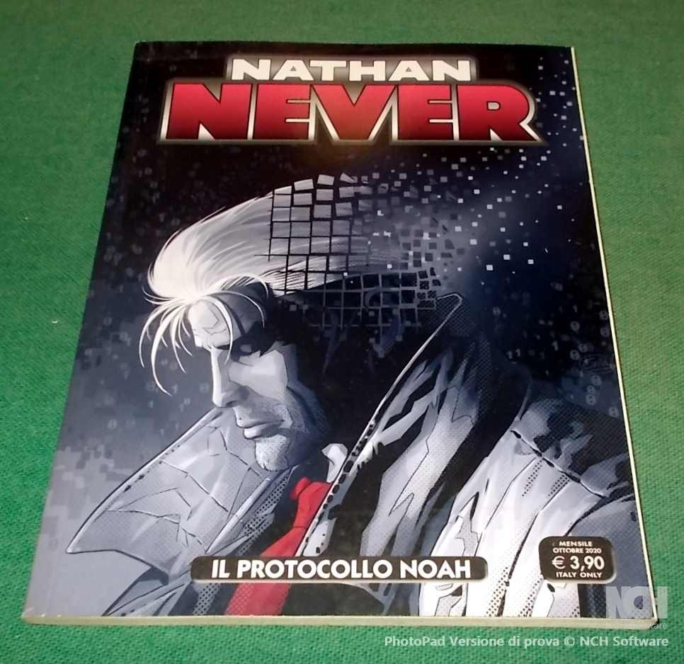 NATHAN NEVER No. 353 "The Noah Protocol" Bonelli Editions 2020