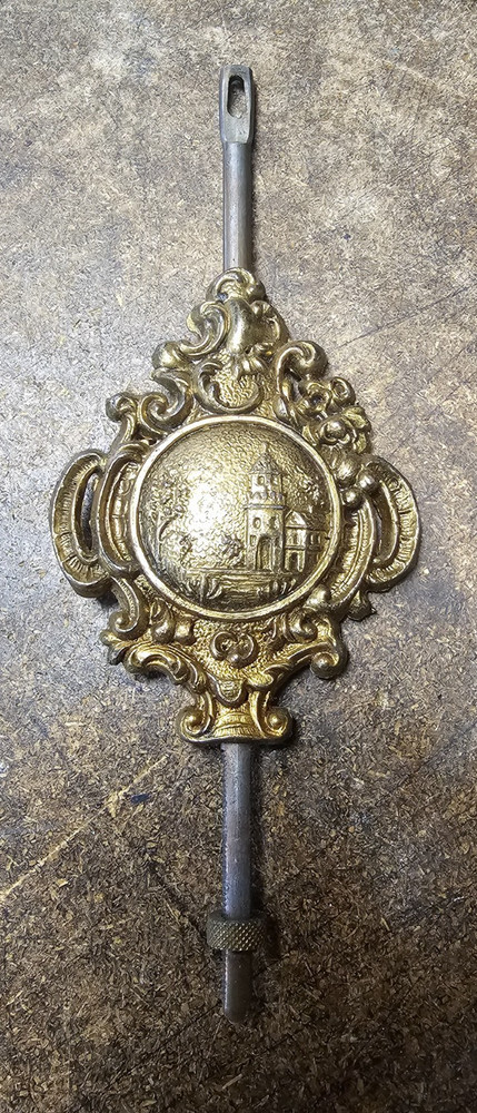 Victorian Sessions Regulator Wall Shelf Clock Pendulum Lighthouse Design