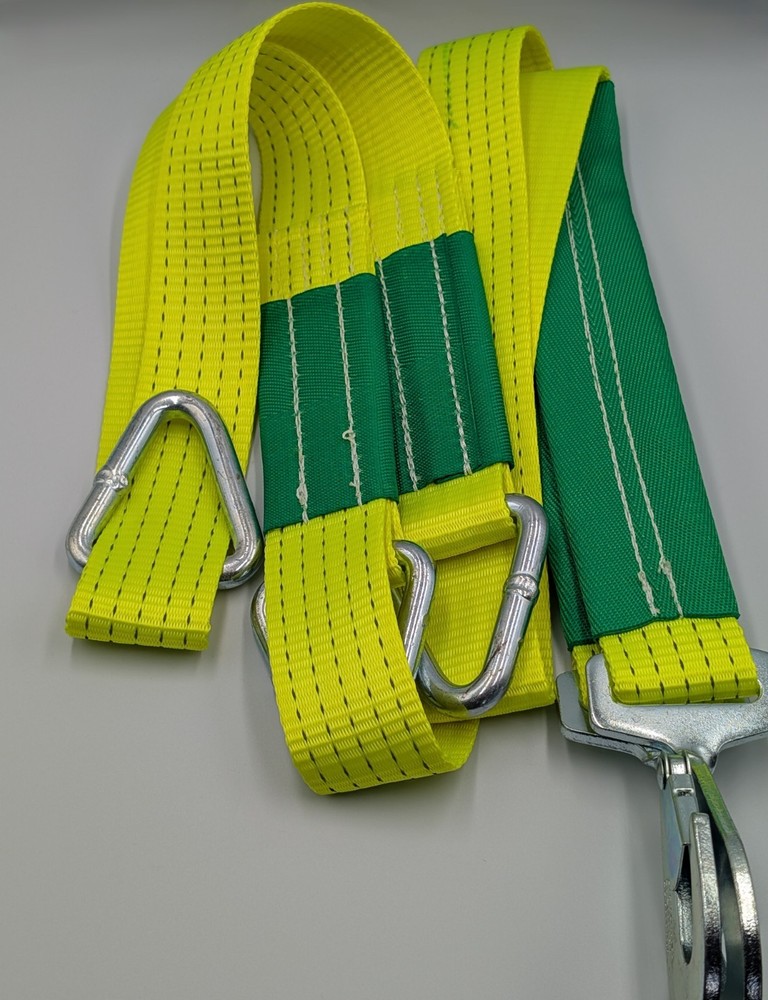 HI VIS Winching Assistance Straps Webbing Winch Brother - Even Pull System