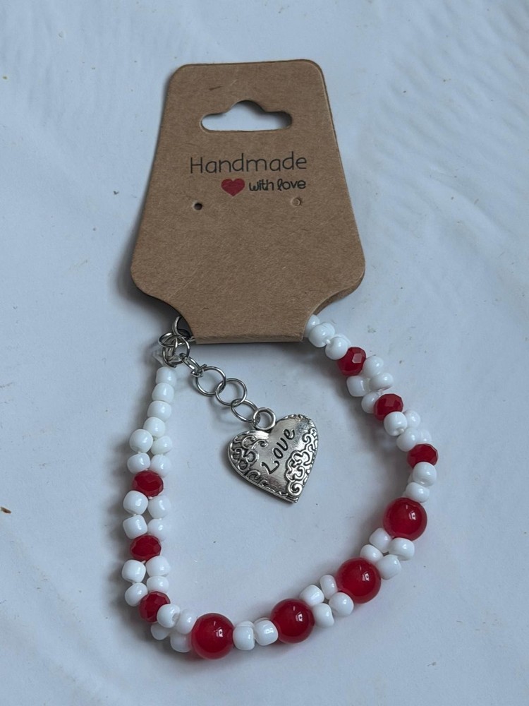 Hand beaded bracelets
