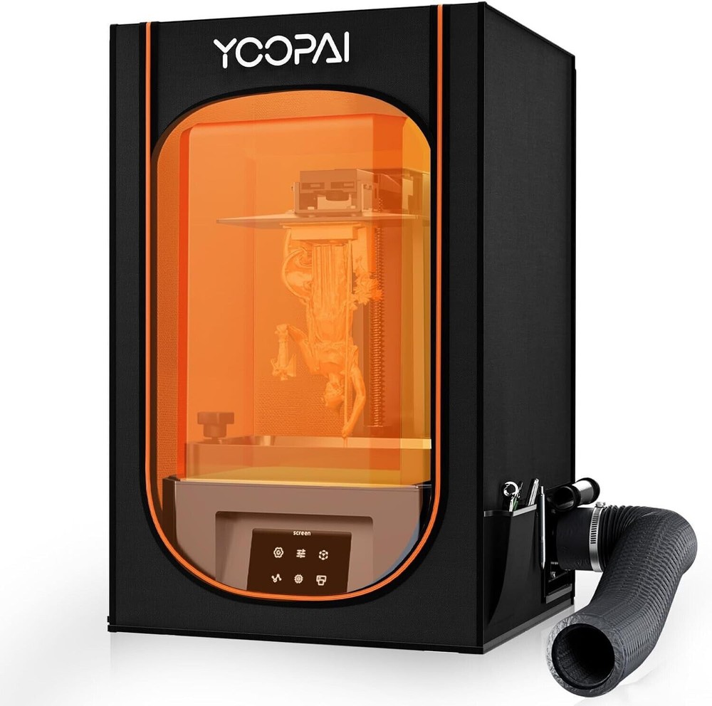 Resin 3D Printer Enclosure with Ventilation Tent