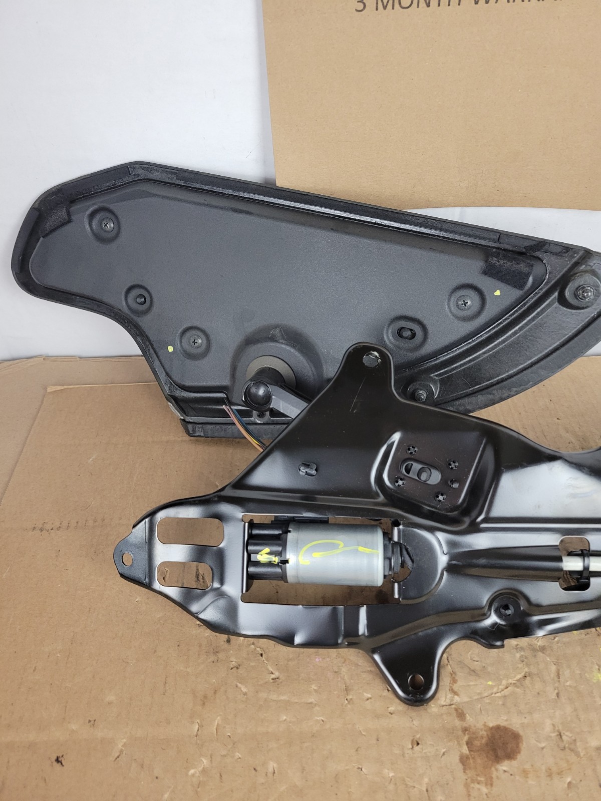 2009-2013 INFINITI G37 Convertible Top PASSENGER SIDE FOLDING PARCEL SHELF FLAP