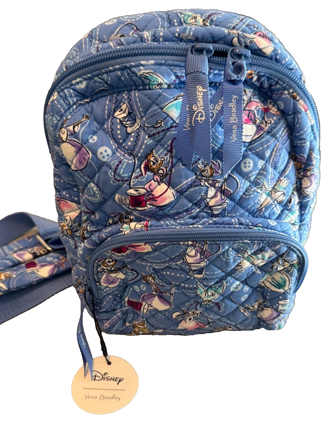 Disney Cinderella Mouse Friends Mini Backpack Vera Bradley NEW