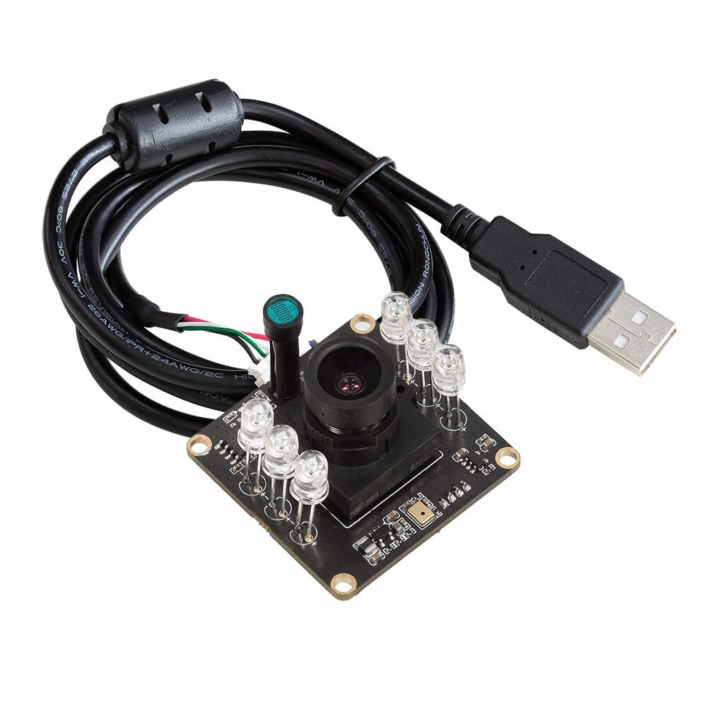 1080P Day & Night Vision USB Camera for Computer 2MP Automatic IR-Cut Switchi...