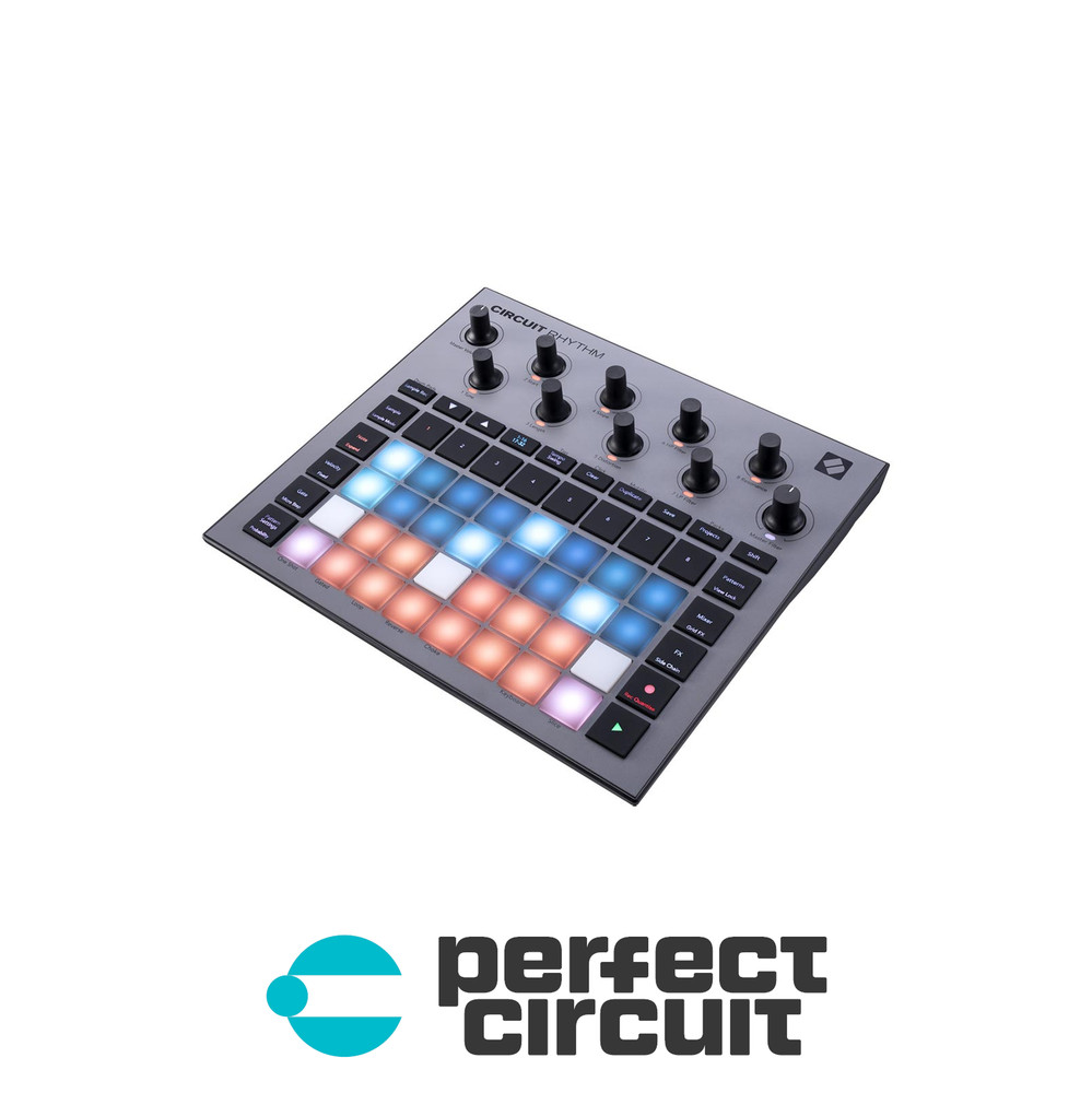 Novation Circuit Rhythm Sample-Based Drum Machine SAMPLER DEMO PERFECT CIRCUIT