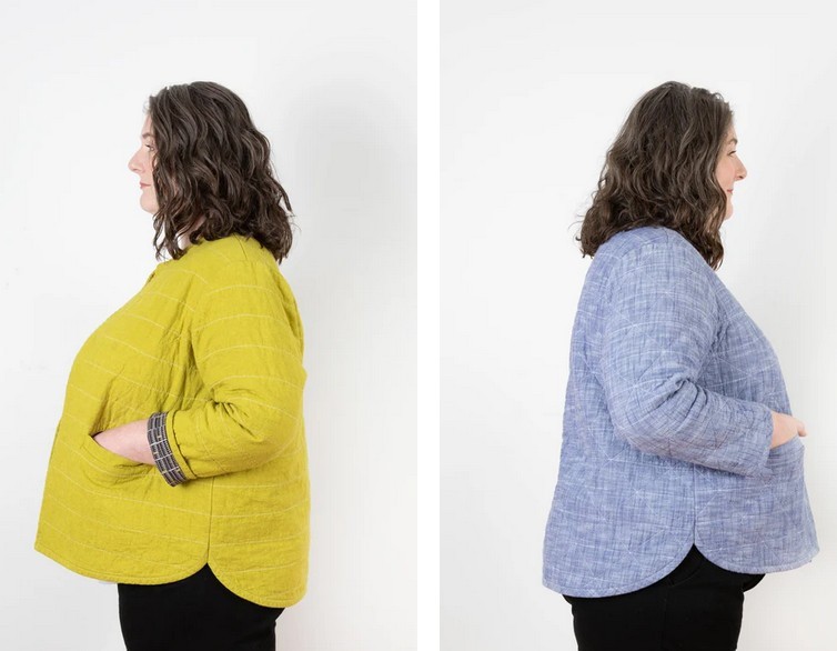 GRAINLINE STUDIO "TAMARACK JACKET" Size 14-32 Printed Sewing Pattern