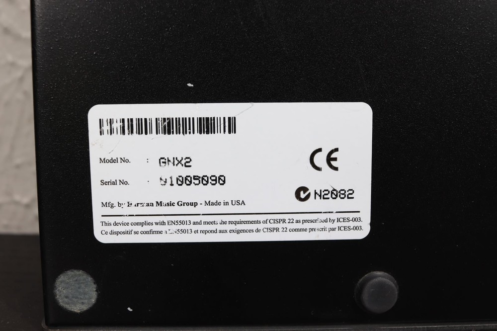 DigiTech GNX2 Multi-Effect Guitar Processor w Power Supply