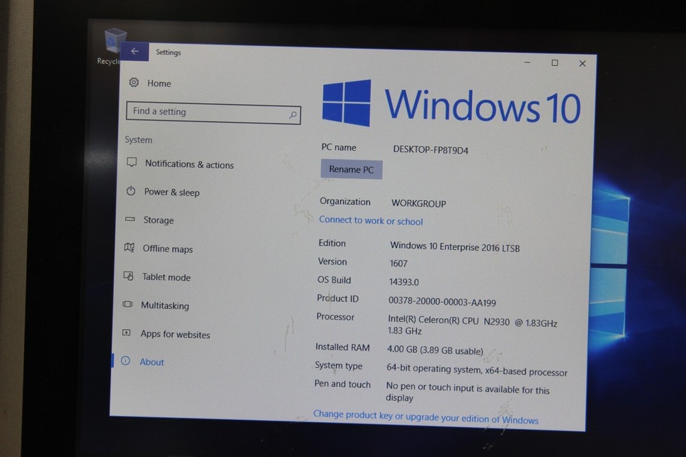 Teguar TP-2945-15 15" Intel Atom N2930 Fanless Panel PC