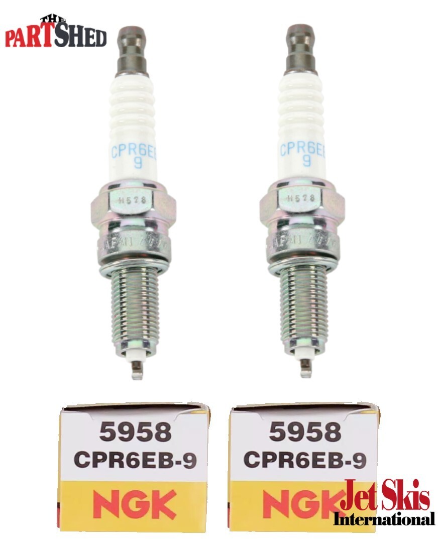 Honda Pioneer 700 700-4 Spark Plugs Set of 2 NGK CPR6EB-9 Spark Plugs 5958