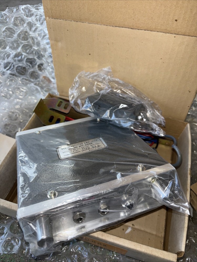 Speco All Transistor Amplifier SPC-600A component specialties Cb Radio