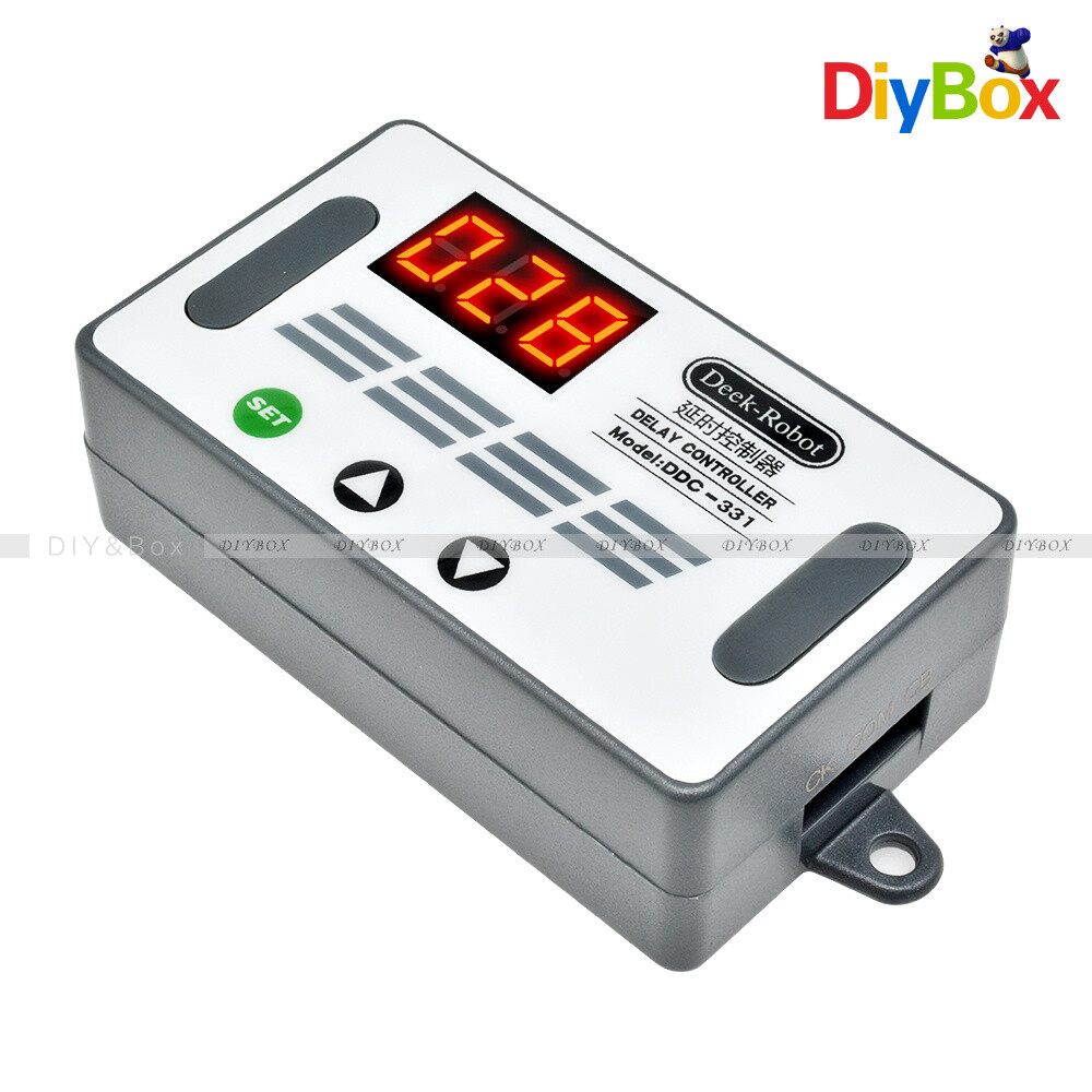 DDC-331 DC 12V Digital Relay Delay Controller Display MOS Switch PLC Signal