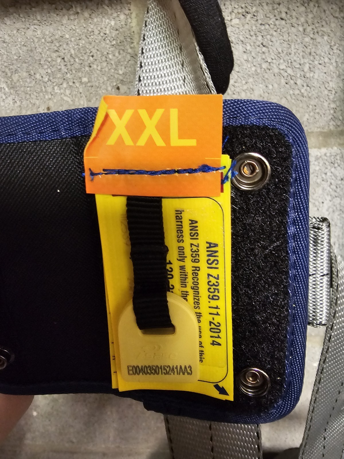 3M DBI-SALA EXOFIT STRATA XXL FULL BODY HARNESS FALL PROTECTION 1112539 XXL BELT