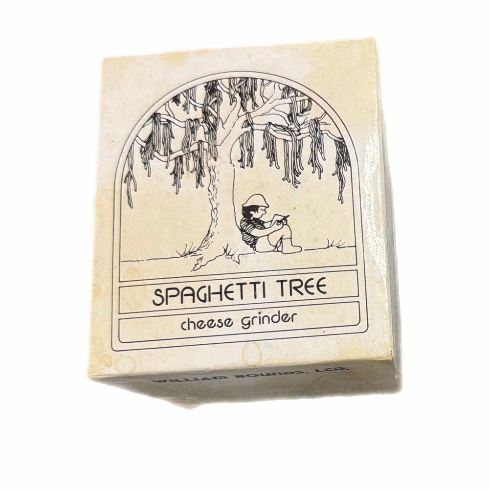 VTG Spaghetti Tree Cheese Mill Grinder Kitchen Gadget Kitchen New NIB
