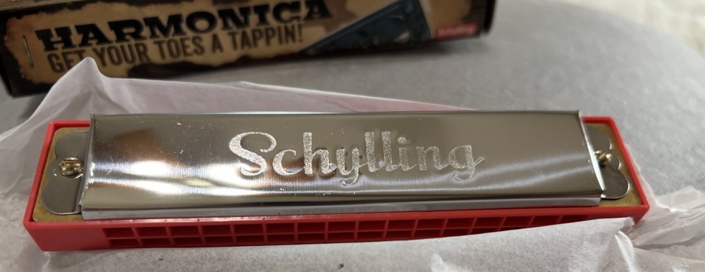 New Schylling 2014 Toe Tapping Harmonica