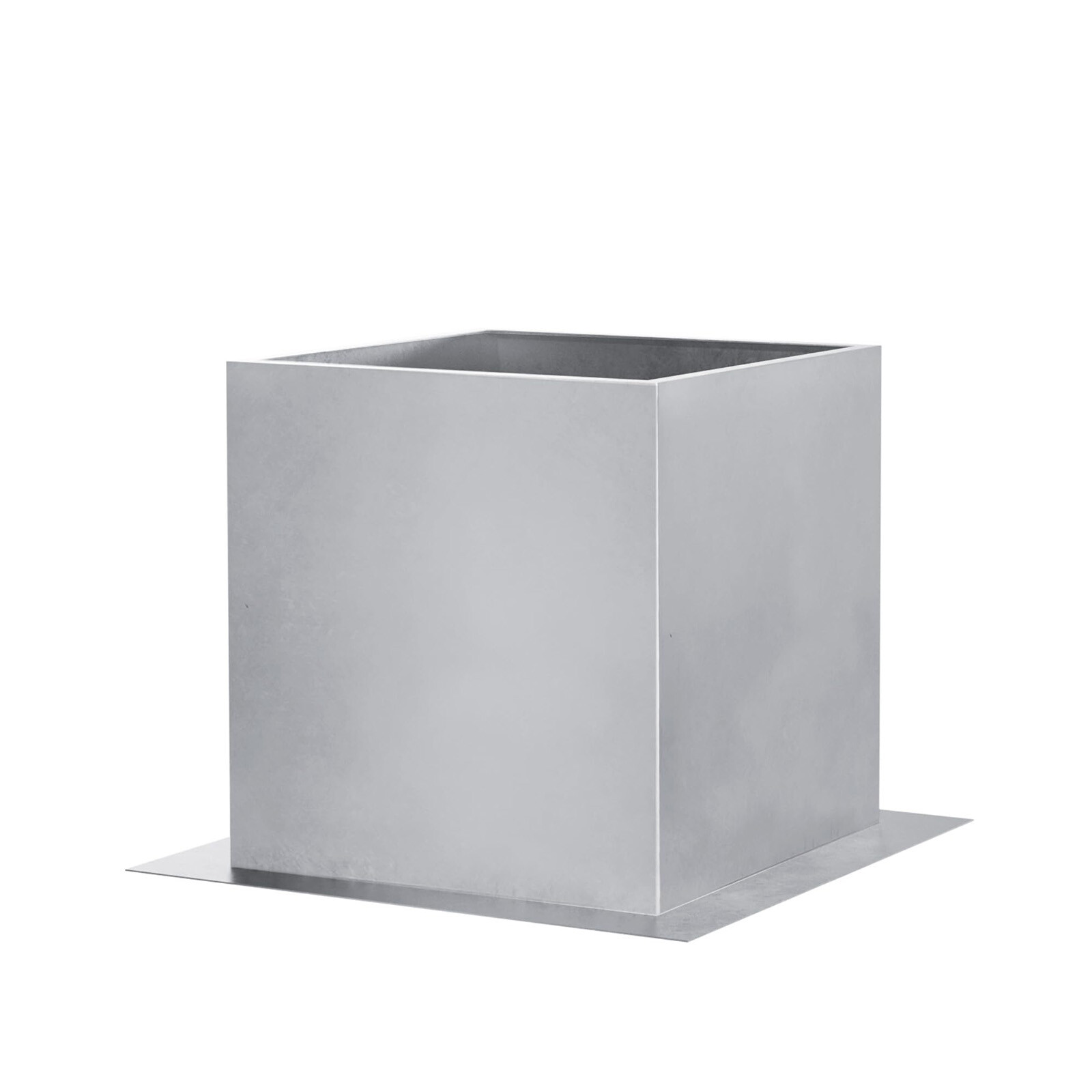 Roof Curb For Exhaust Fan 23” Square x 20”High Flat Bolt Curb 18 Gauge Galvanize