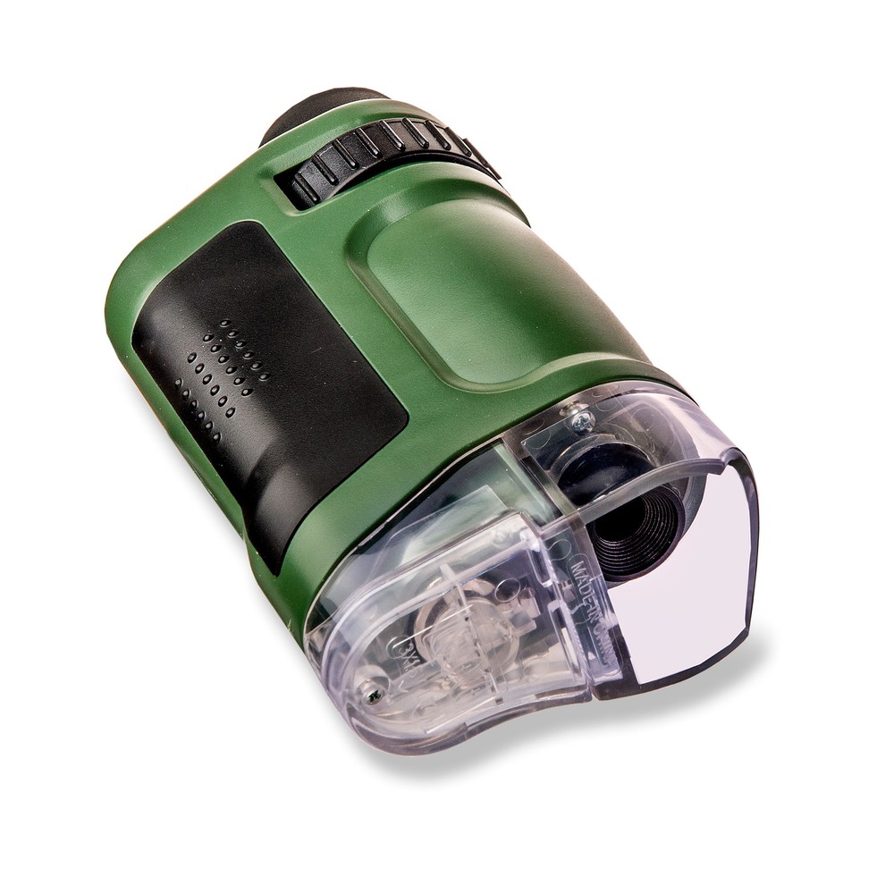 Carson MicroBrite 20x-40x Zoom Pocket Microscope, LED Lighted MM-24