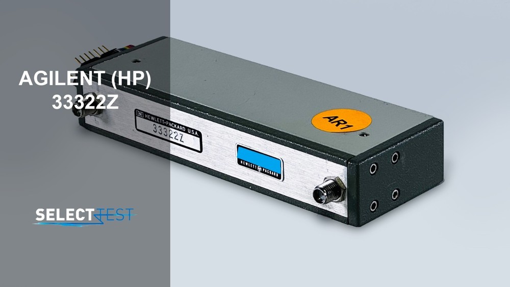 AGILENT (HP) 33322Z PROGRAMMABLE RF STEP ATTENUATOR **LOOK** (REF.: 865S)