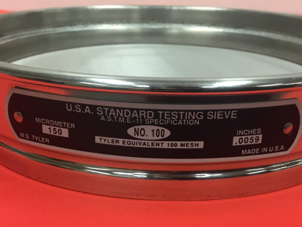 W.S.Tyler - No. 100 - Standard Testing Sieve - 150 Micrometer