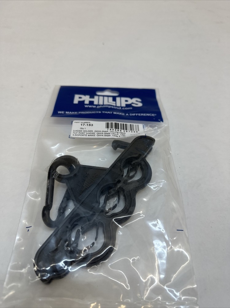 PHILLIPS 3-HOSE HOLDER, QWIK SNAP 17-153