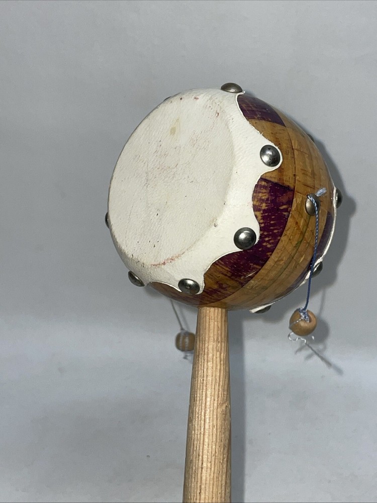 Decorative Mexican Spinning Drum/Monkey Drum