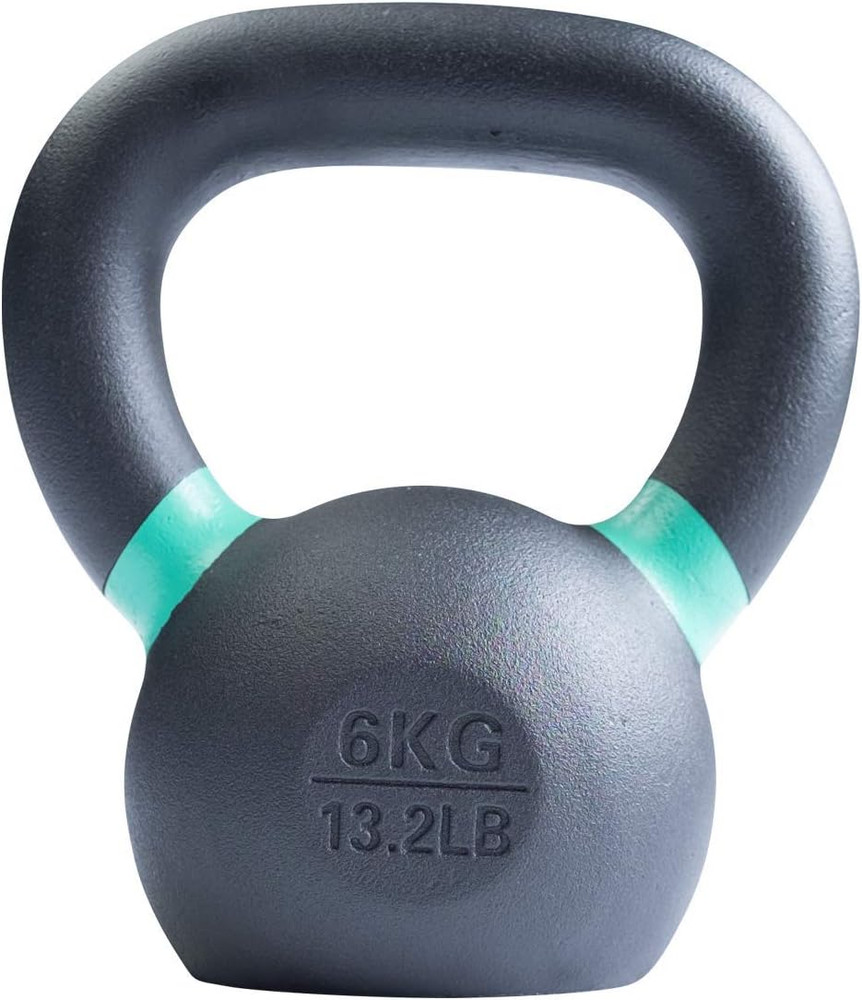 Single-Cast Gravity Casting Kettlebell with Kettles Grip Handle, Perfect Kettleb