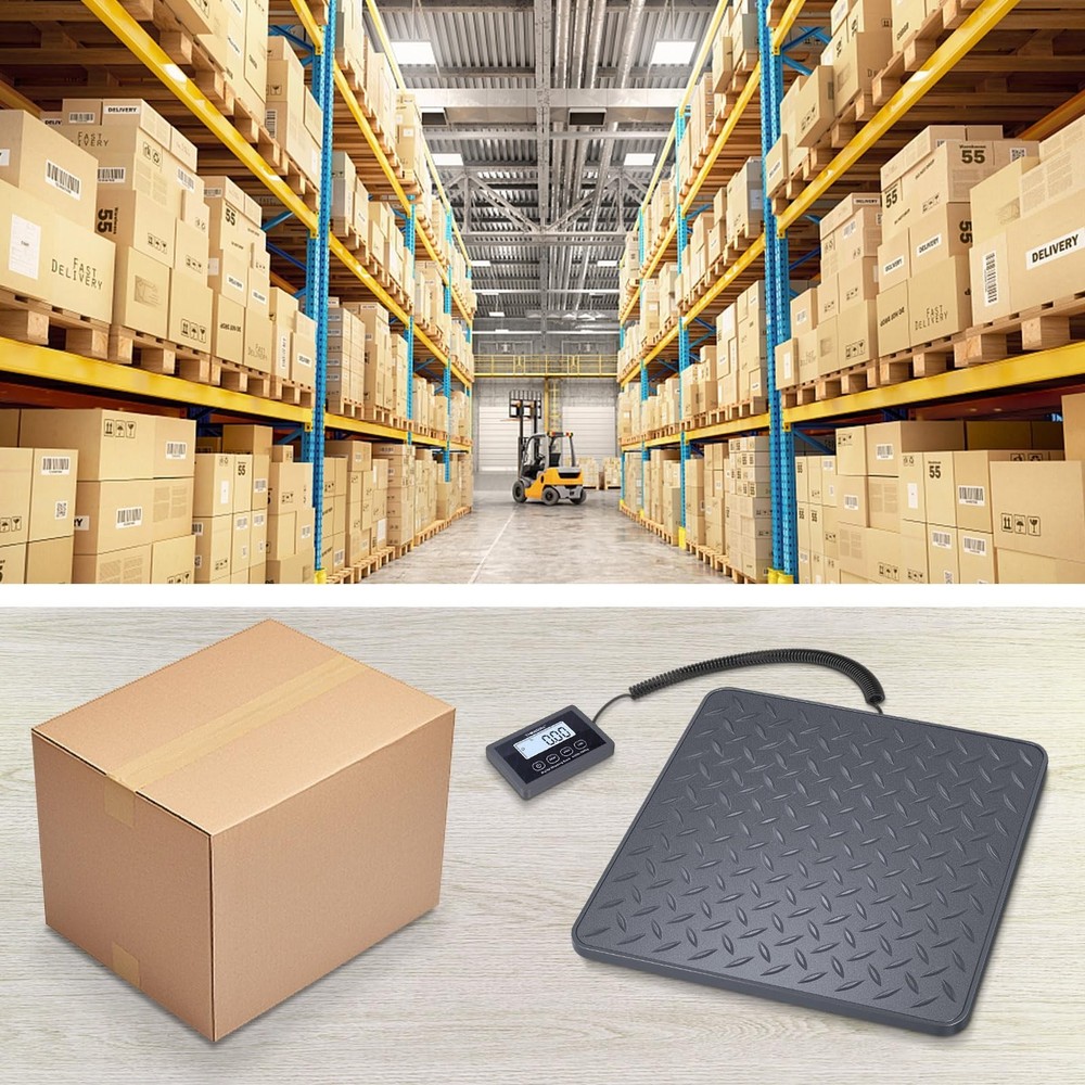 THINKSCALE Shipping Postal Scale with Integrated One-Piece Platform, 10g High...