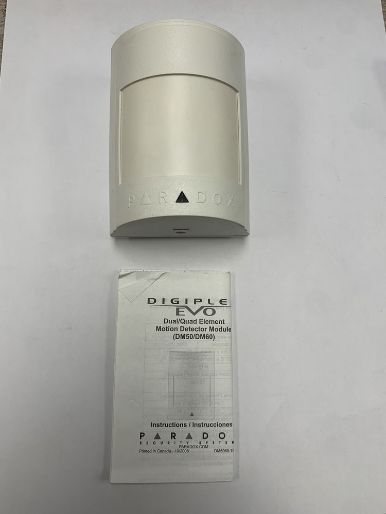 Paradox Security Alarm System-DM50 Dual Element Motion Detector Module