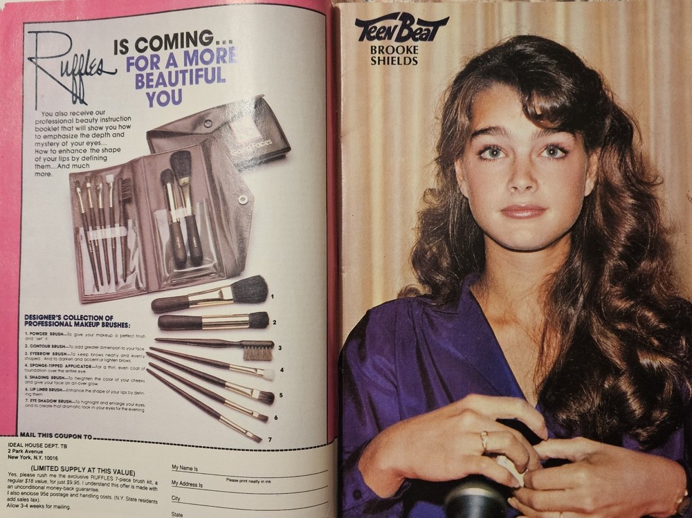 TEEN BEAT MAGAZINE MAY 1981 KISS, VAN HALEN, BAIO, DILLON