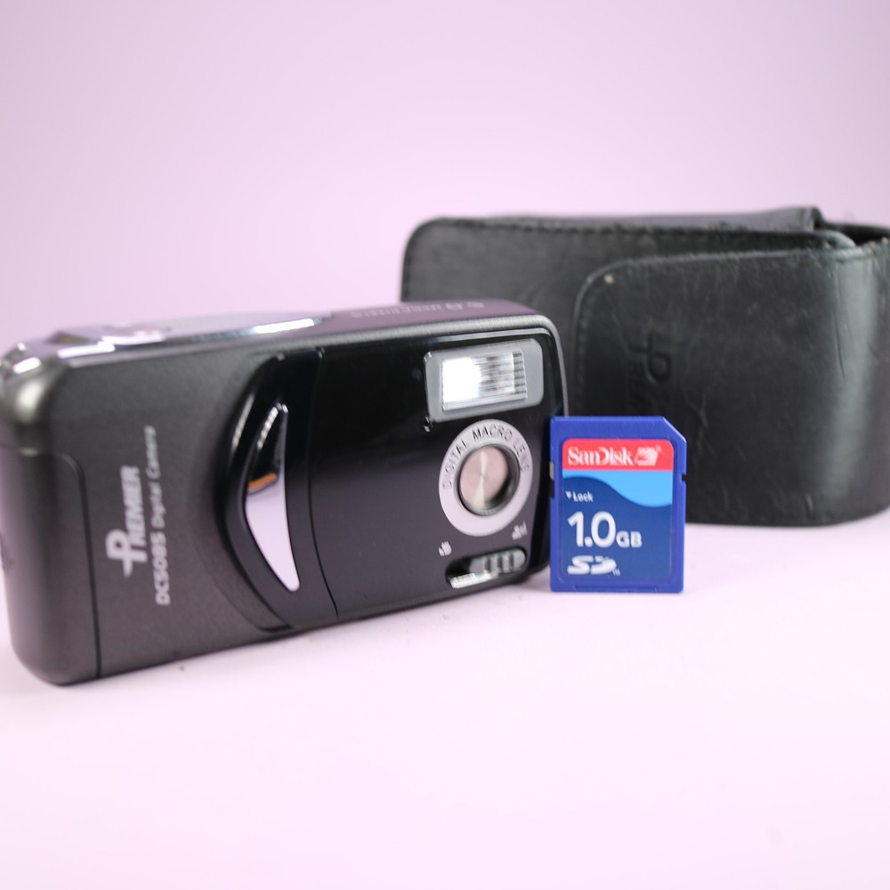 Premier DC-5085 5.0MP Compact Digital Camera Black Tested