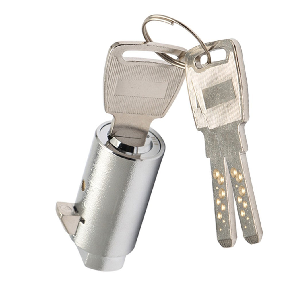 2 KEYED DIFFERENT Dimple Cylinder Plug Lock Vending machine T handle