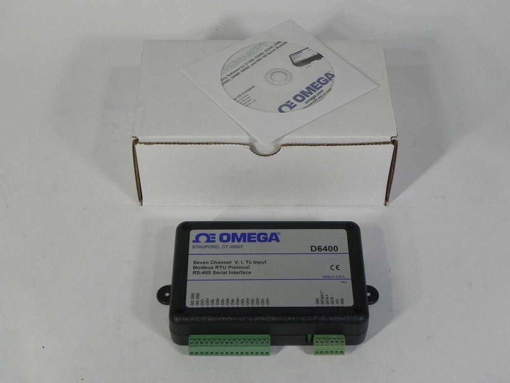 Omega D6400 Analog to Modbus Serial Interface Modules