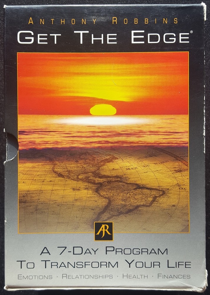 ANTHONY ROBBINS - GET THE EDGE 7 Day CD PROGRAM TO TRANSFORM YOUR LIFE