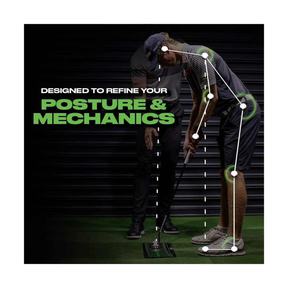 Unlock Your Potential: Back 2 Basics - Play-Off Putting Mat & Pro Path Mirror...