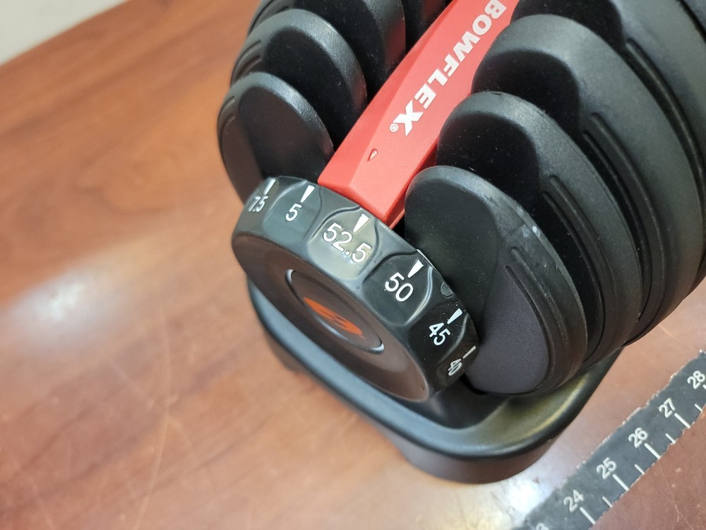 Bowflex SelectTech 552 Adjustable Single Dumbbell, 5lb-52.5lb