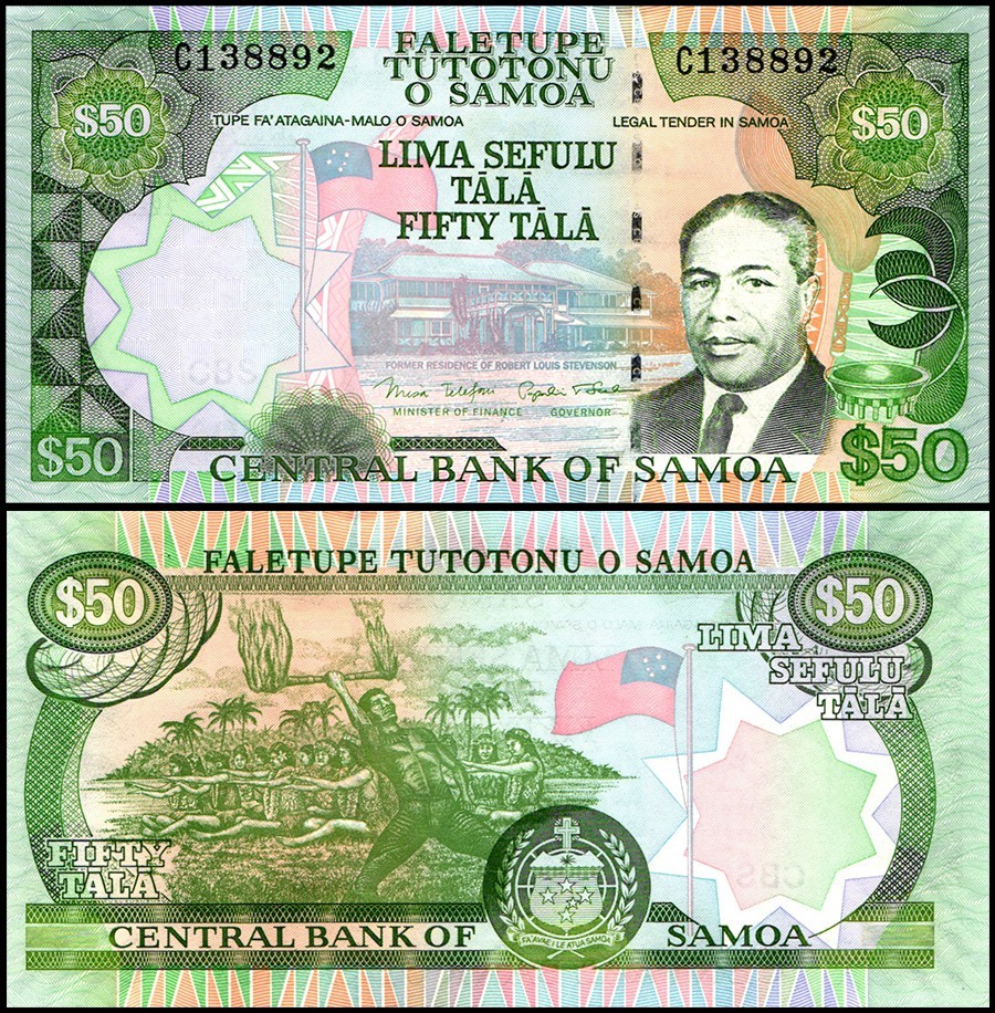 Samoa 50 Tala, 2006 ND, P-36, UNC