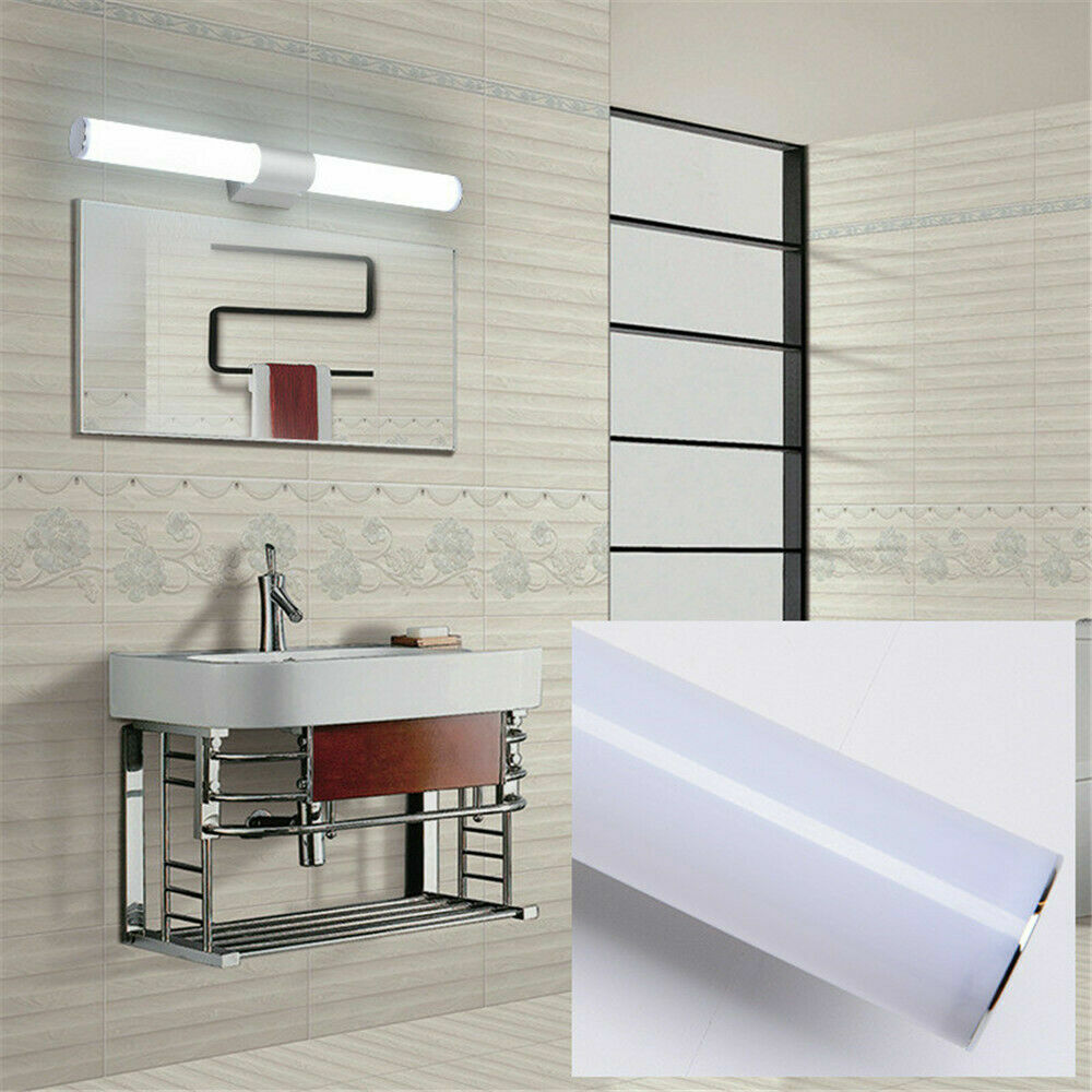 Modern Bathroom Toilet Vanity Wall Makeup Waterproof Light Mirror Front LED Lamp