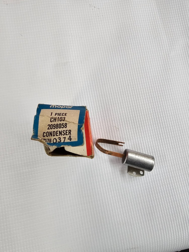 2098058 Mopar NOS Distributor Condensor CH-103