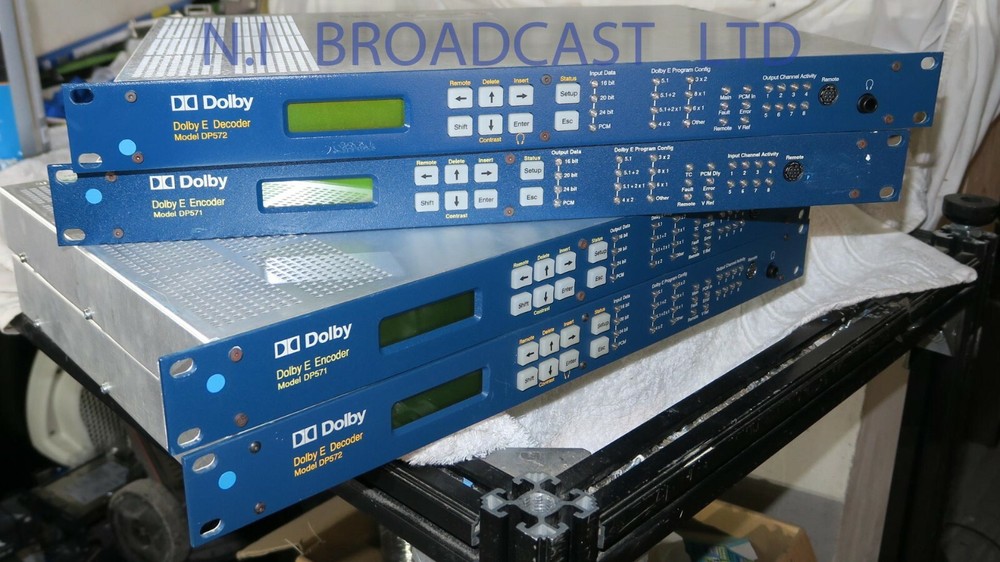 1x Dolby E DP571 encoder and 1x Dolby E dp572 decoder 