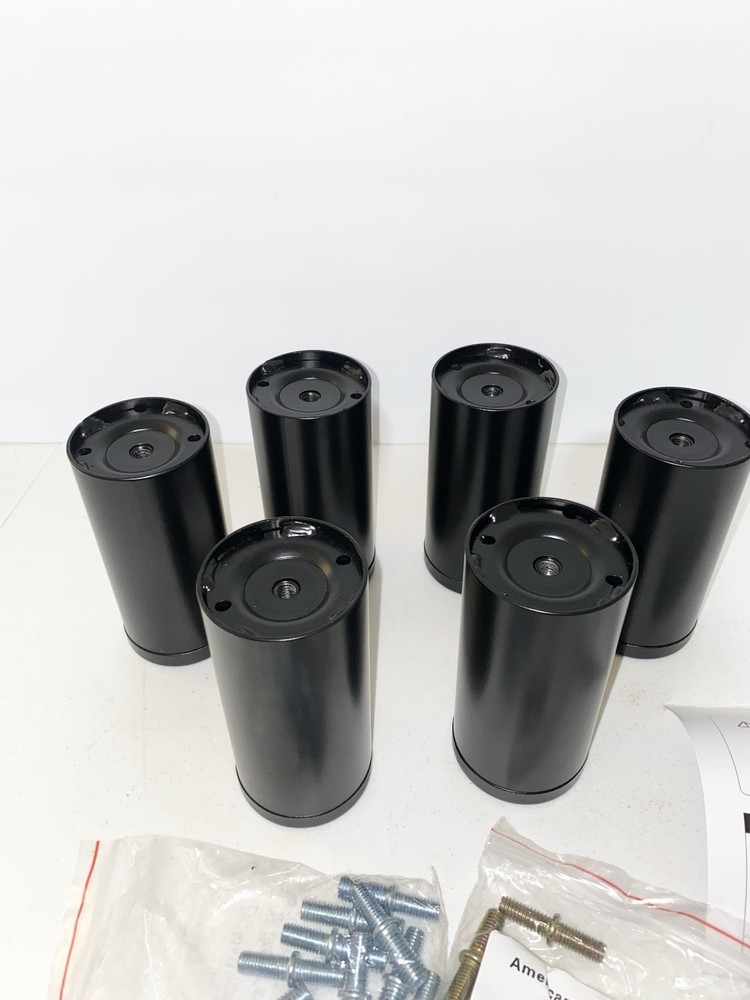 5 inch Metal Bed Legs Replacement for Adjustable Bed Base Frame, 4 Kinds Thre...