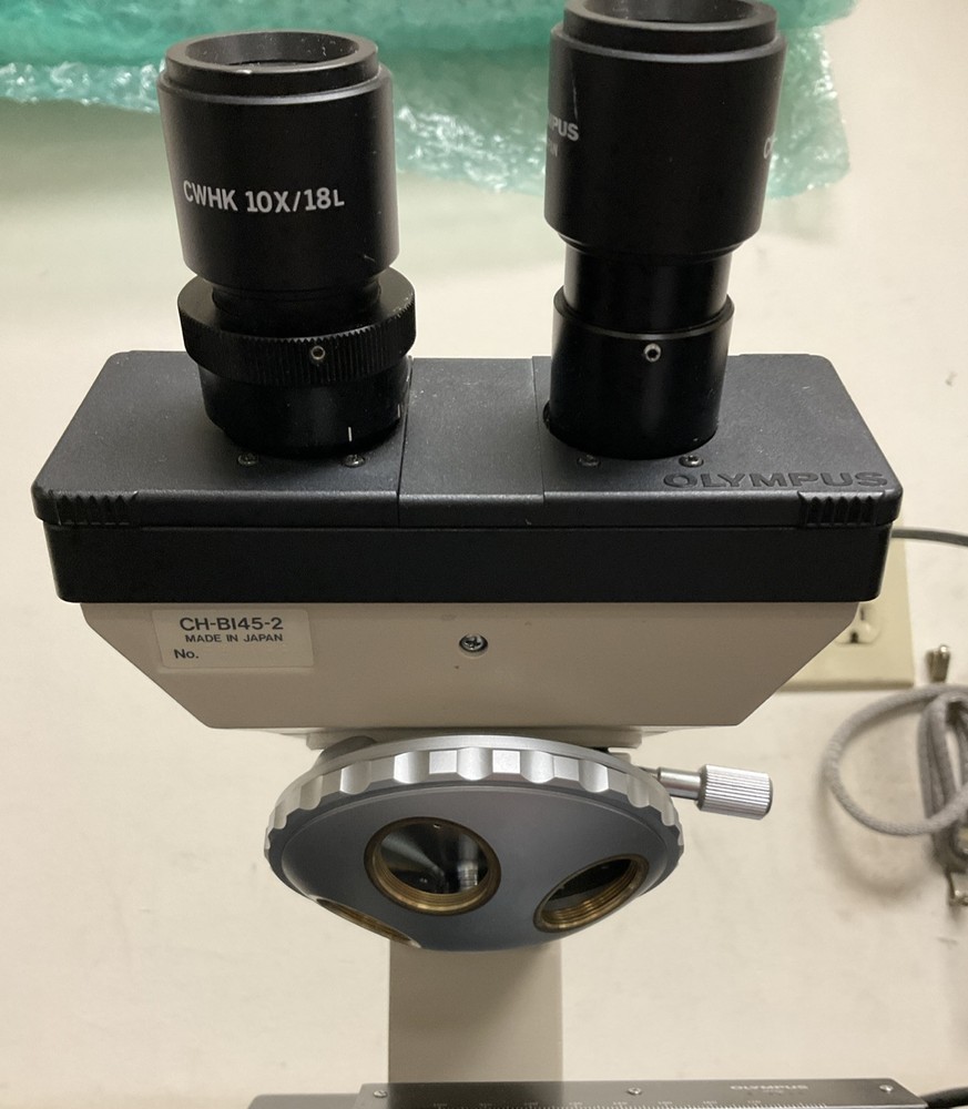 Olympus CHS Binocular Microscope | No Power Supply or Objectives