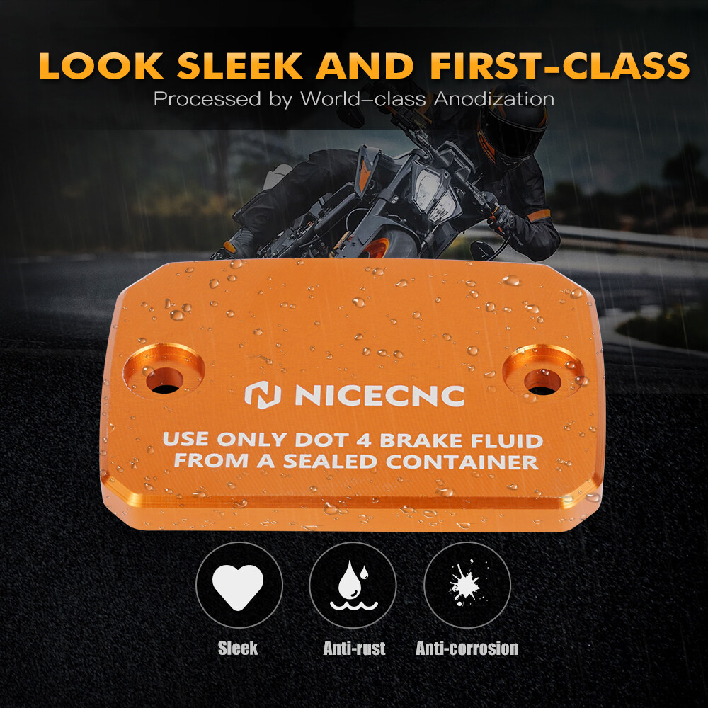 For KTM 690 Enduro R 2014-2021 CNC Front Brake Master Cylinder Cover Aluminum